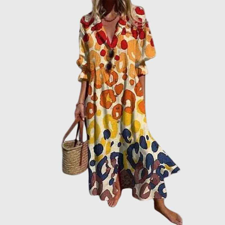 Zariah | Elegant bohemian maxi dress