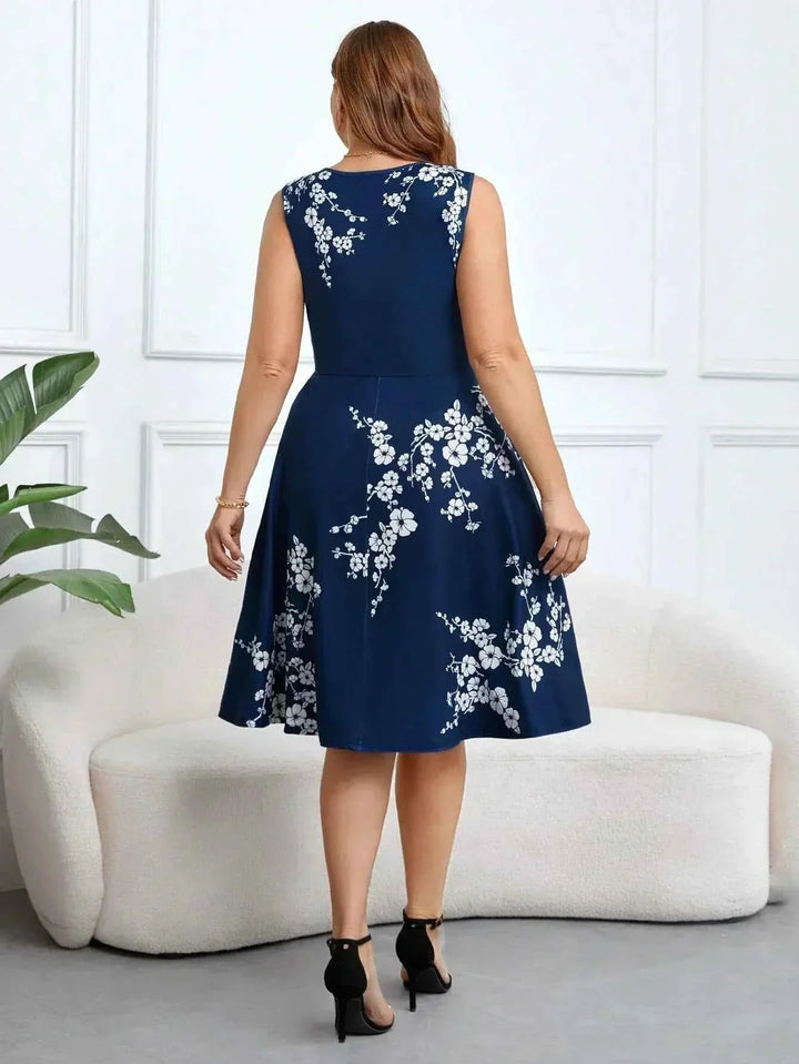 Danica - Bloemenjurk met Wikkelstijl