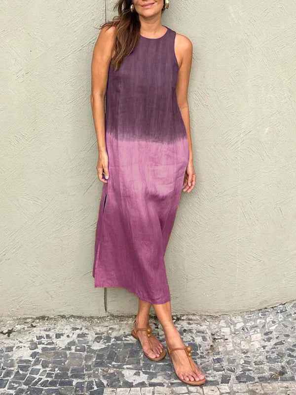 Heather - Casual Gradient Jurk