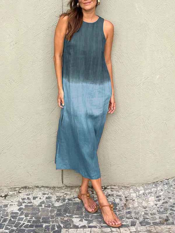 Heather - Casual Gradient Jurk