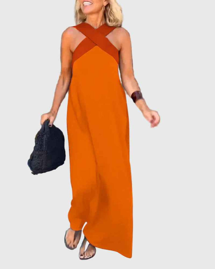 Elena | Elegante Maxi Vloeiende Jurk
