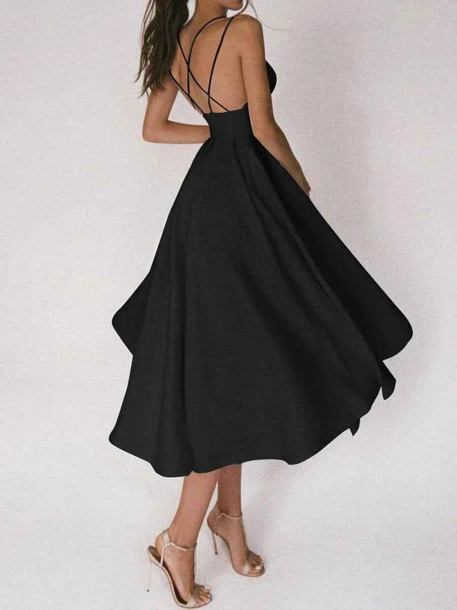 Elara - Elegante Minimalistische Jurk