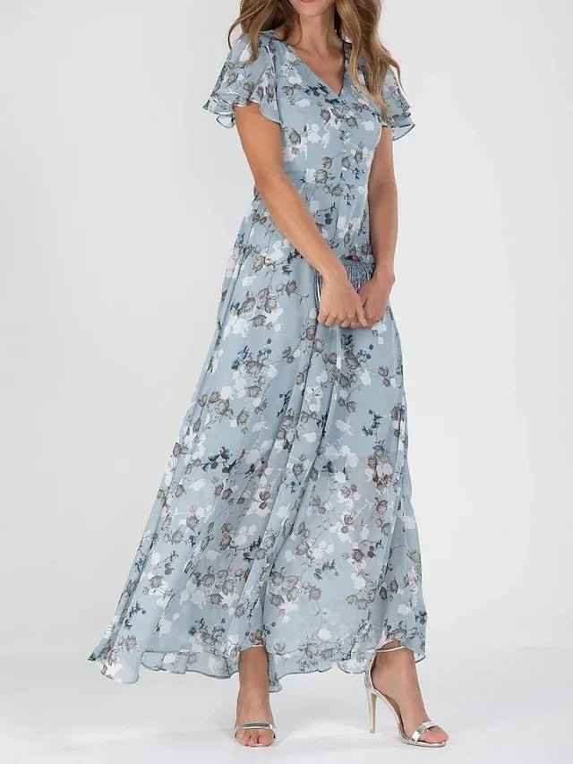 ZURI | ELEGANT EN VLIEGEND JURK MET SLANKMAKENDE EFFECT
