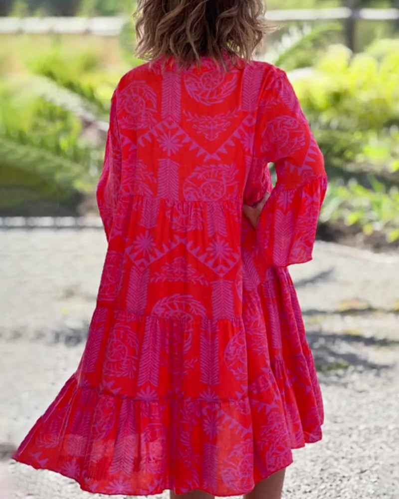 Joyce - Elegante Boho Chic Jurk