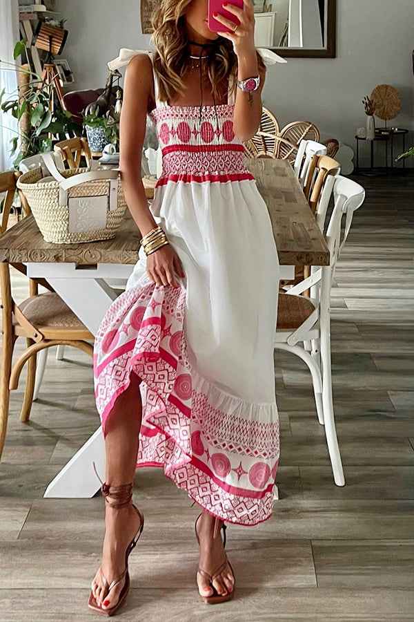 Rianna - Maxi Bohemian Zomerjurk