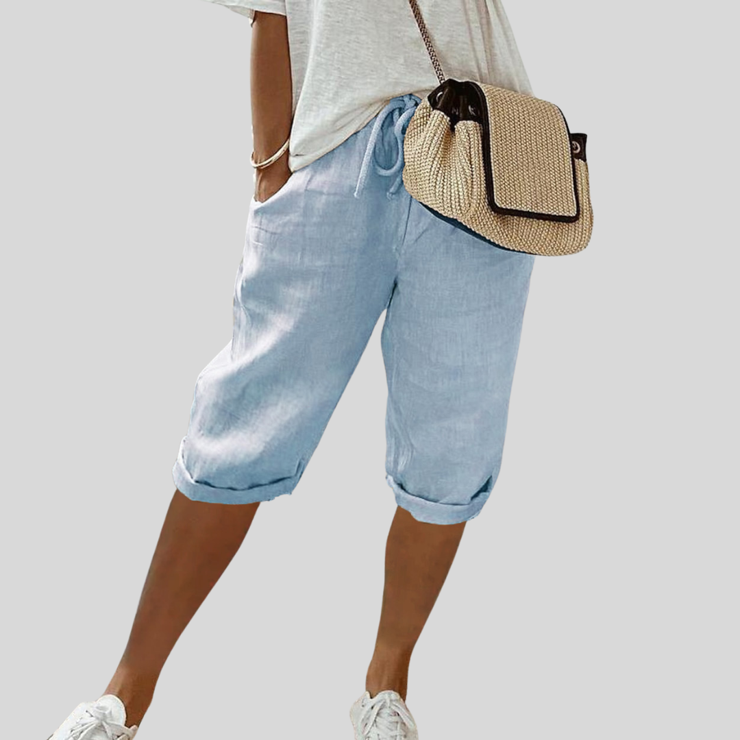 Short Flowy Comfortable Elegant Pants