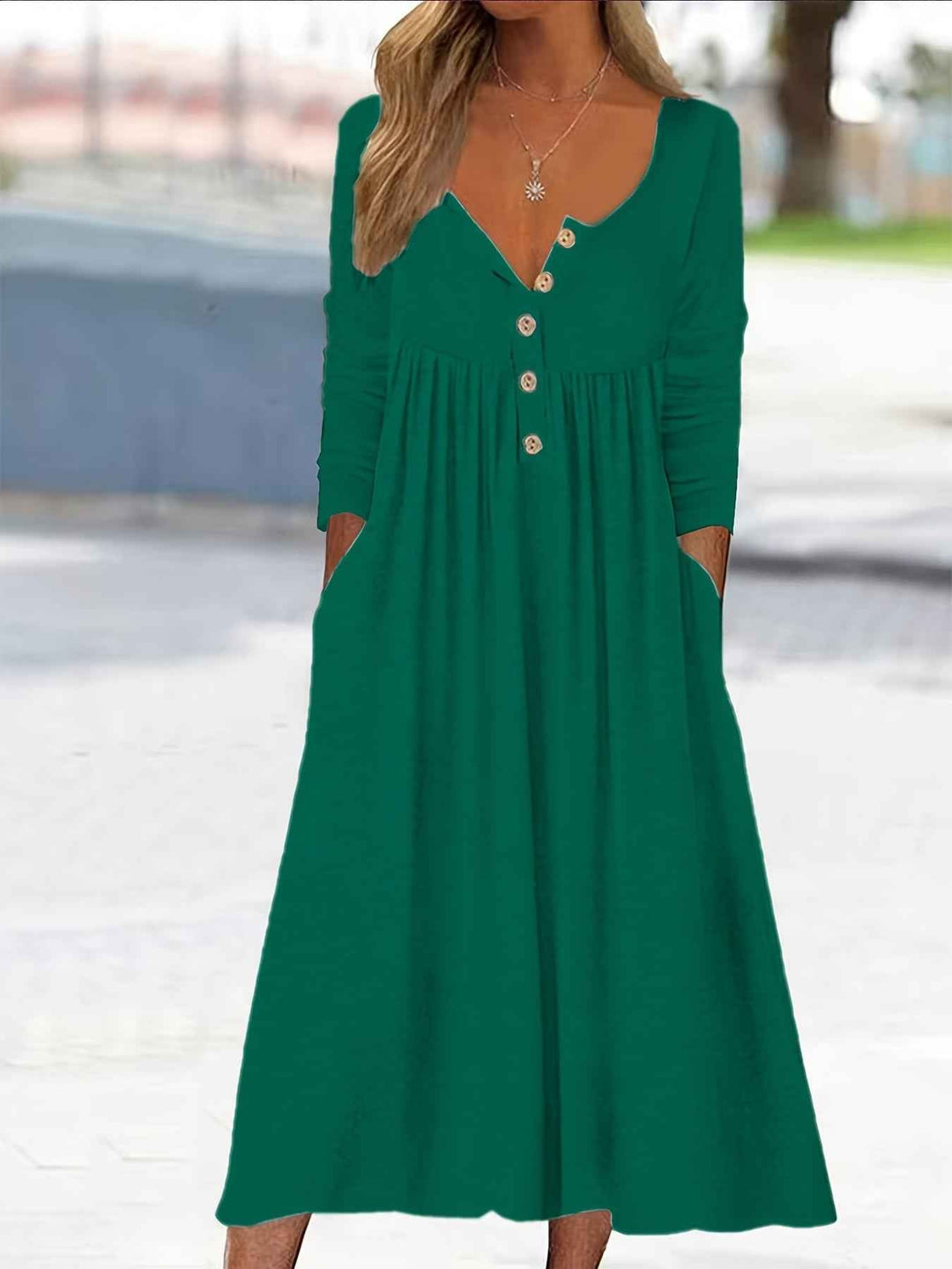 ZARA | MIDI-JURK MET KNOPEN VOOR