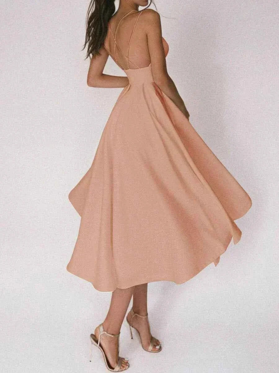 Elara - Elegante Minimalistische Jurk