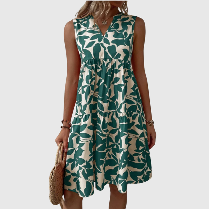 TASHA | MIDI DRESS FLOWY BLOOM