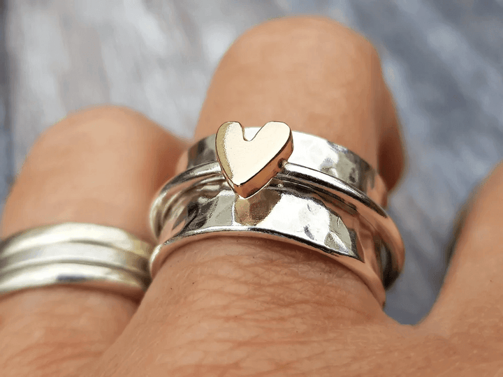 Rike | Ring met hartmotief