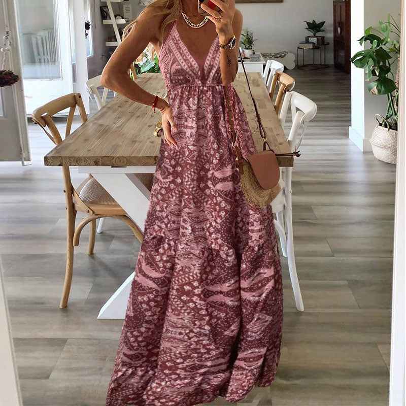 Gweneth - Mouwloze Boho Jurk