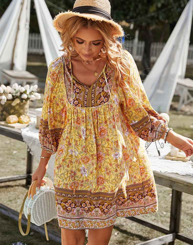 Briseis - Bohemian Tunic Dress
