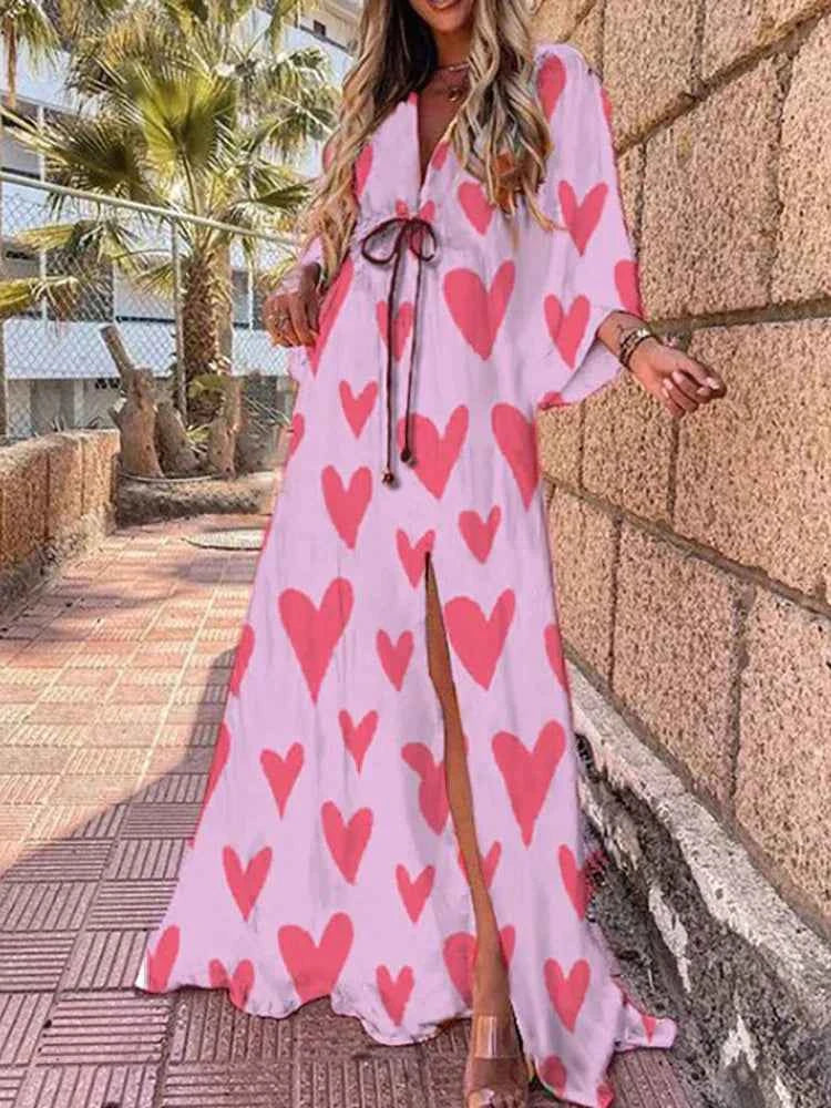 Daria - Vakantie Kaftan Jurk