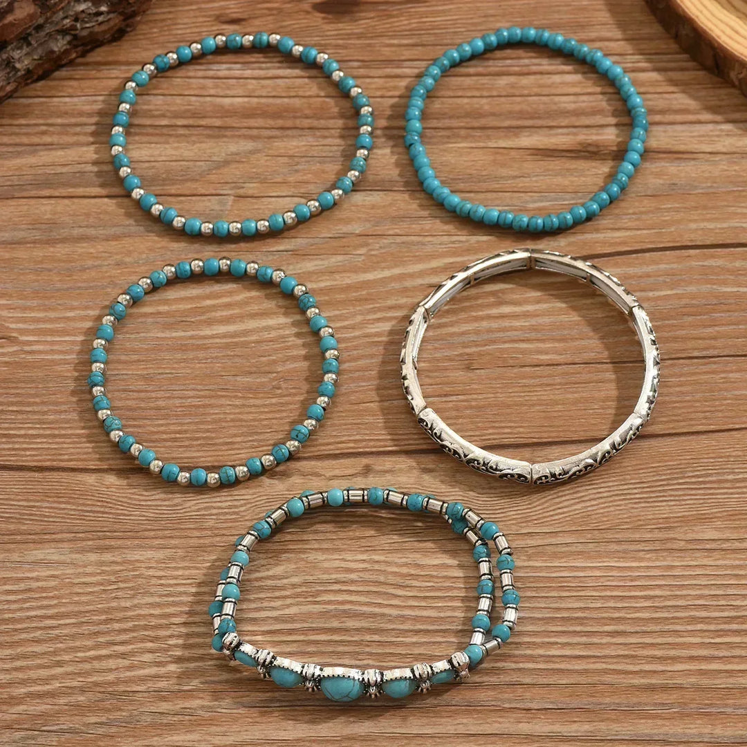 Imke | Armband-Set in Turquoise