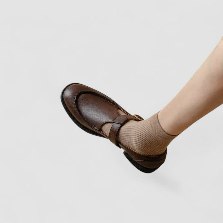 Zhelynne | Square Toe Orthopedic Mary Jane Shoes