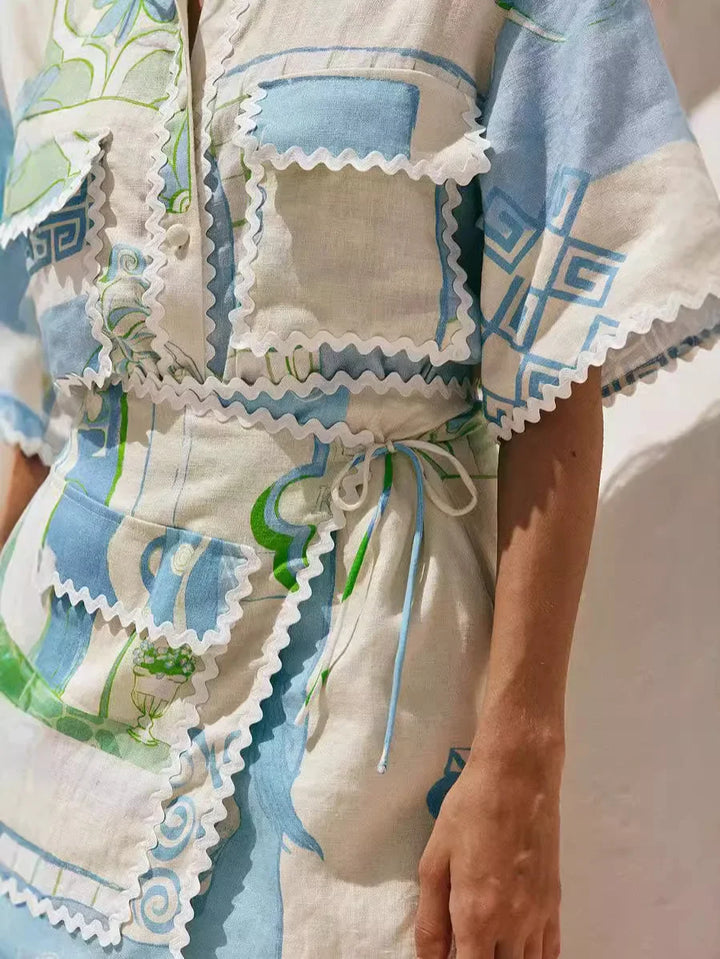 Solene - Patchwork Chic set
