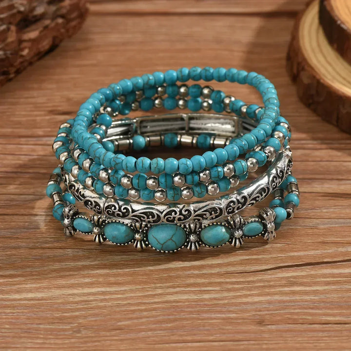 Imke | Armband-Set in Turquoise