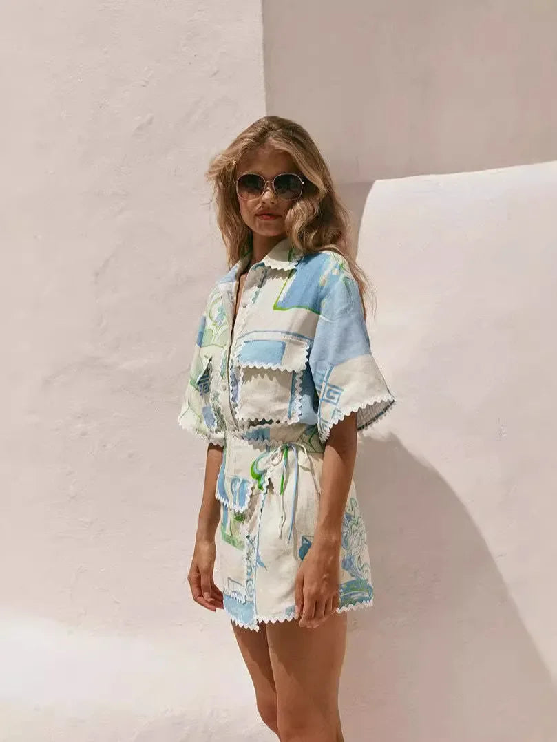 Solene - Patchwork Chic set