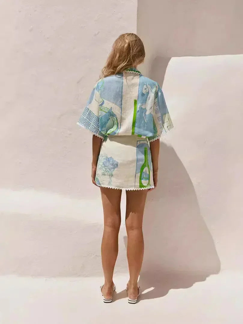 Solene - Patchwork Chic set