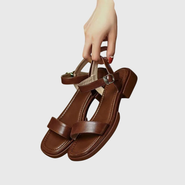 Kaia - Orthopedische lederen sandalen