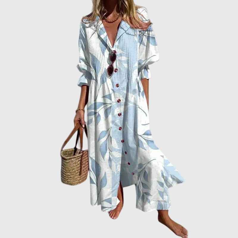 Zariah | Elegant bohemian maxi dress