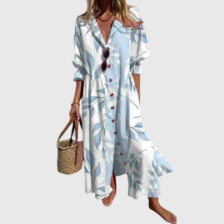 Zariah | Elegant bohemian maxi dress