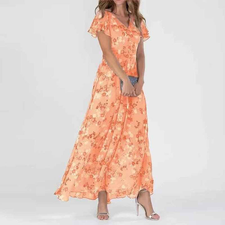 ZURI | ELEGANT EN VLIEGEND JURK MET SLANKMAKENDE EFFECT