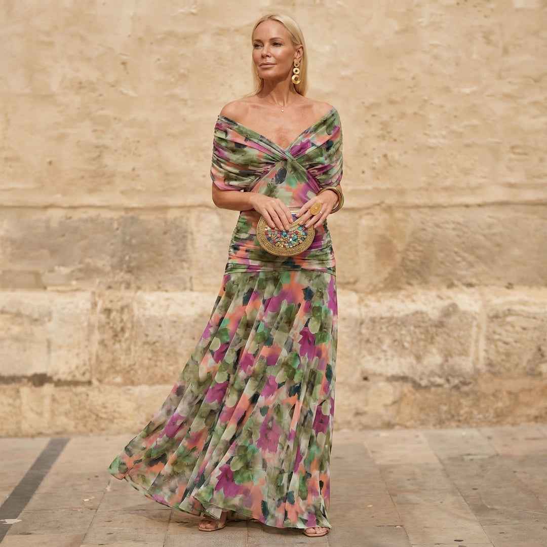 Kelsey | Elegant Coloured Dress