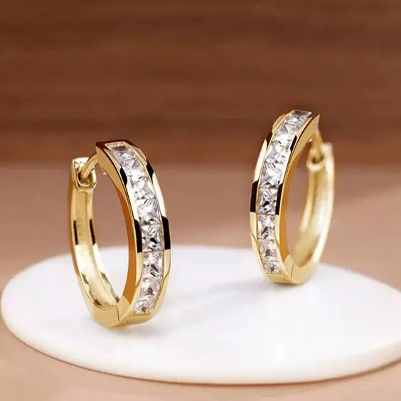 Mareike | Oorbellen met Glitters