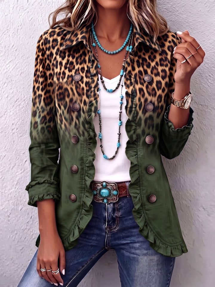 Barbara™ | Blazer in Luipaardverloop