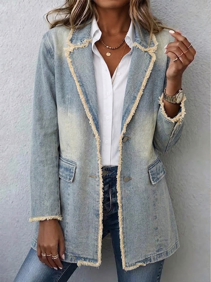 Rita™ | Oversized Blazer in Used-Look