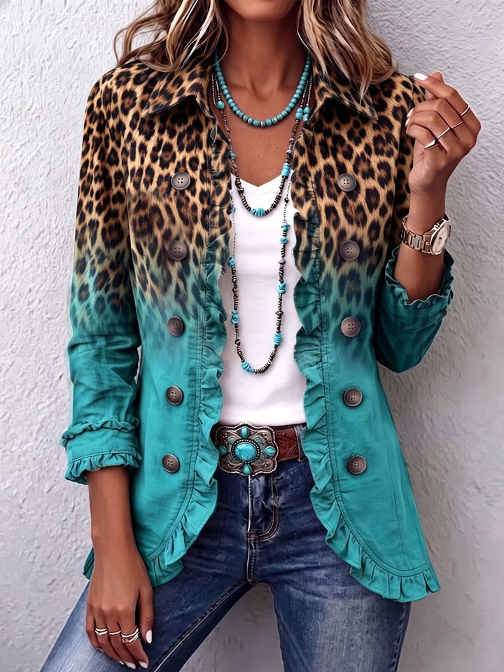 Barbara™ | Blazer in Luipaardverloop