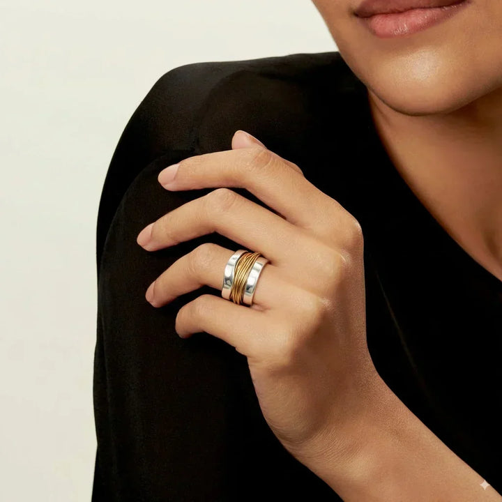 Gesine | Ring met fijne wending